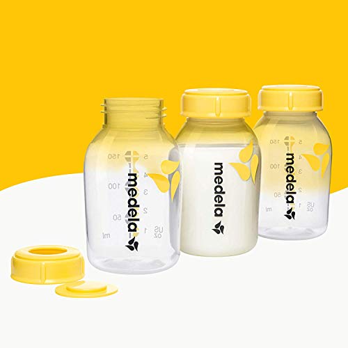 Pack de 3 botellas biberón para leche materna Medela 150ml