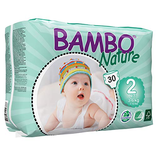 Pañales Bambo - Pañal Bambo mini 3-6Kg, 30ud