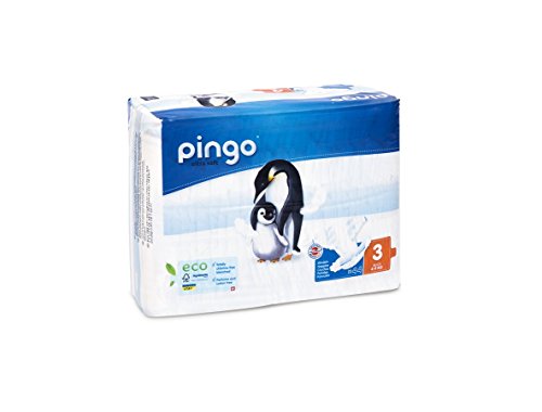 Pañales ecológicos pingo talla 3 midi (4-9 kg) 0130-03 - caja de 2x44, Blanco