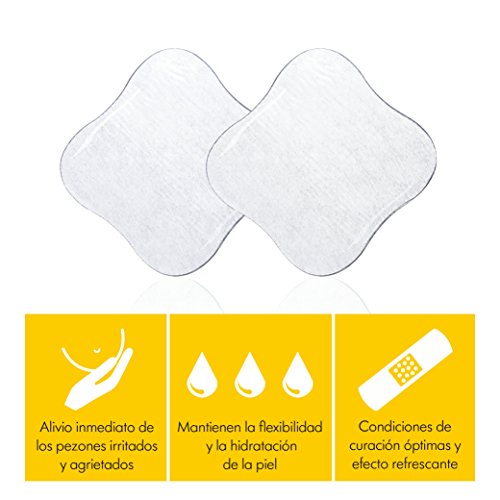 Parches de hidrogel Medela para pezones, Paquete de 4