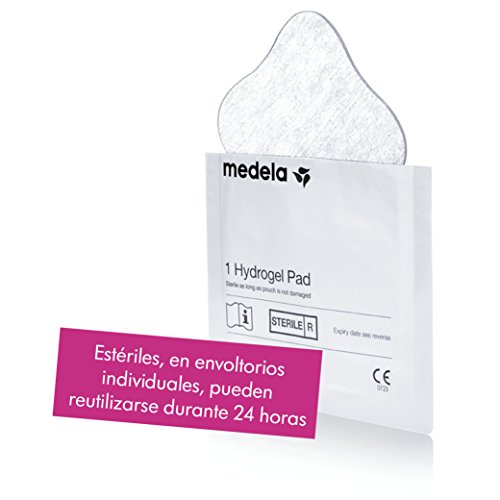 Parches de hidrogel Medela para pezones, Paquete de 4