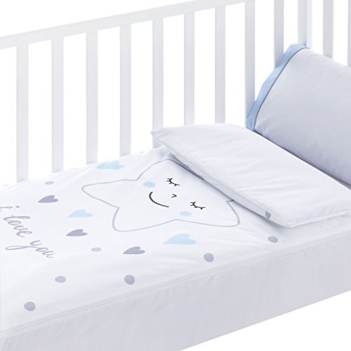 Pekebaby Saco Nórdico desenfundable minicuna (50x80 cm) SONNO AZUL