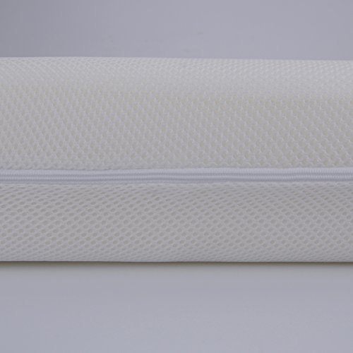 Pekitas - Colchón minicuna 50 x 75 cm,Funda 3D Erogonómico Transpirable Antiahogo con cremallera lavable, interior espuma blanca,Fabricado en España