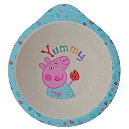 Peppa Pig A29656 - Vajilla de bambú