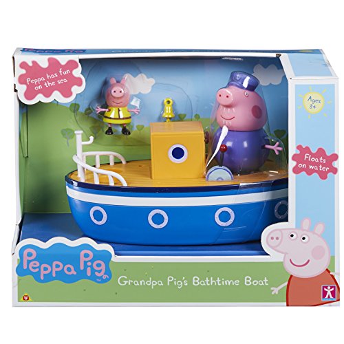 Peppa Pig – Barco del Abuelo Pig para Jugar en la bañera (05060)