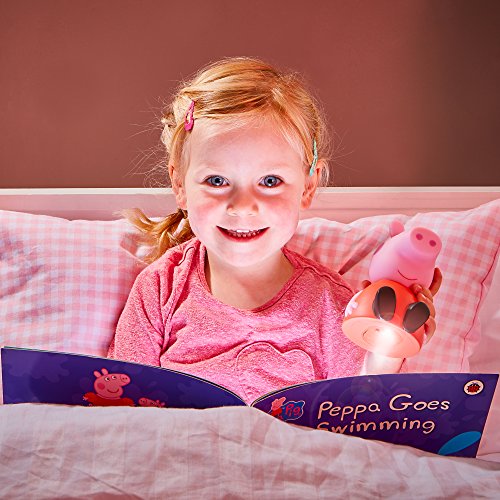 Peppa Pig - Luz nocturna para niños y linterna Buddy por GoGlow