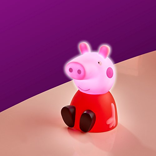 Peppa Pig - Luz nocturna para niños y linterna Buddy por GoGlow