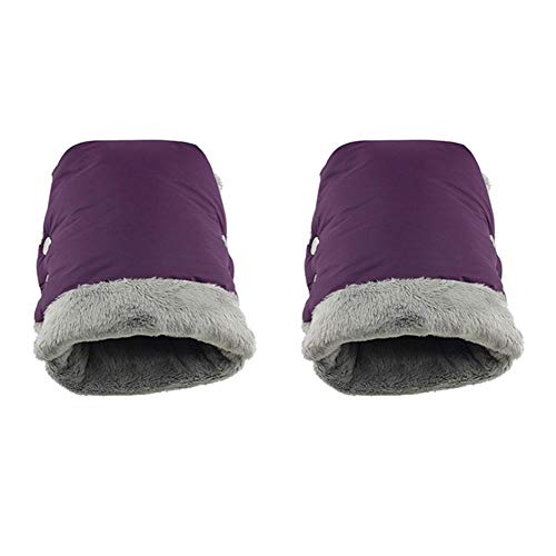 per Manoplas para Carrito Bebés Universales Invierno Fundas de Protector para Manillares de Silla de Paseo Infantiles Guantes Térmicos Invierno Impermeable