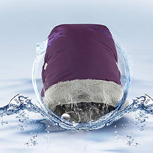 per Manoplas para Carrito Bebés Universales Invierno Fundas de Protector para Manillares de Silla de Paseo Infantiles Guantes Térmicos Invierno Impermeable