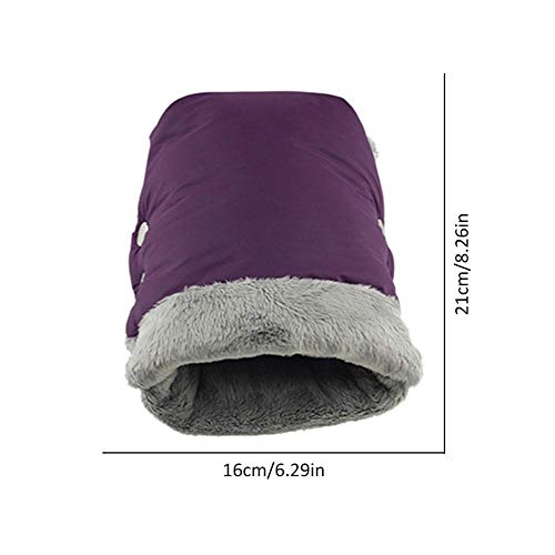 per Manoplas para Carrito Bebés Universales Invierno Fundas de Protector para Manillares de Silla de Paseo Infantiles Guantes Térmicos Invierno Impermeable