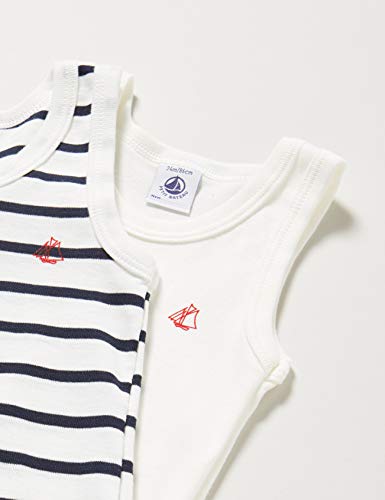 Petit Bateau 5372900 Body, Multicolor (Variante 1 Zga), 0-3 Meses (Talla del Fabricante: 3 Meses) para Bebés