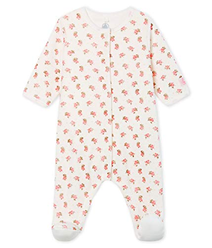 Petit Bateau Bodyjama_5011801 Pijama, Multicolor (Marshmallow/Multico 01), 62 (Talla del Fabricante: 3M/60centimeters) para Bebés