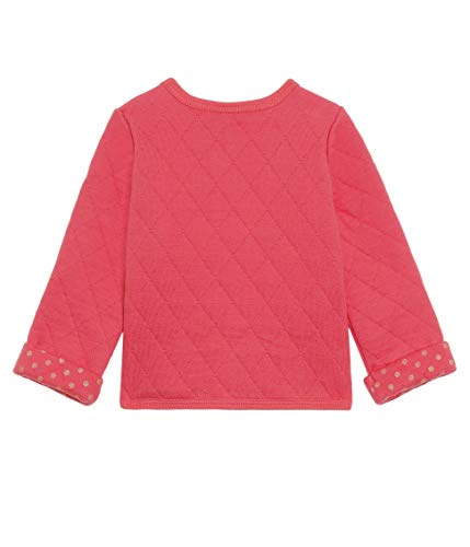 Petit Bateau Cardigan_4996202 Chaqueta Punto, Rosa (Signal 02), 92 (Talla del Fabricante: 24M/86centimeters) para Bebés