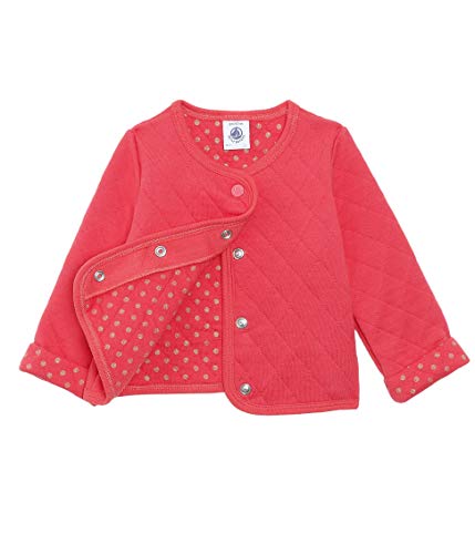 Petit Bateau Cardigan_4996202 Chaqueta Punto, Rosa (Signal 02), 92 (Talla del Fabricante: 24M/86centimeters) para Bebés