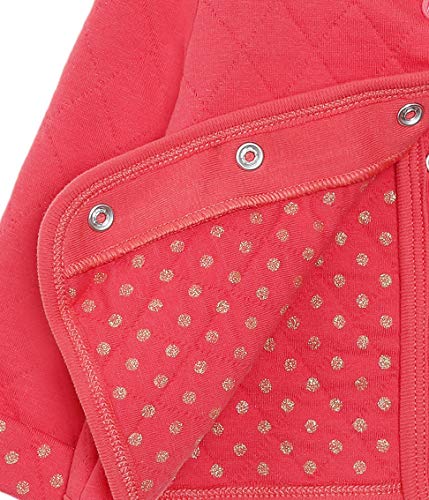 Petit Bateau Cardigan_4996202 Chaqueta Punto, Rosa (Signal 02), 92 (Talla del Fabricante: 24M/86centimeters) para Bebés