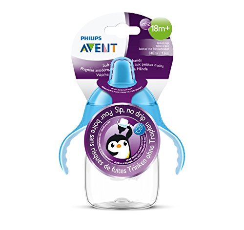 Philips Avent Magic - Taza antigoteo de 340 ml, color azul