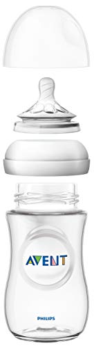 Philips Avent SCF041/27-2 - Tetinas natural flujo recién nacido, 0m+, con 1 agujero