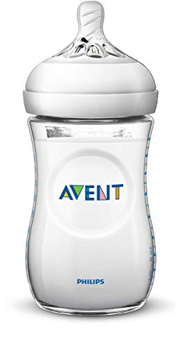 Philips Avent SCF043/27-2 - Tetinas natural flujo medio, 3m+, con 2 agujeros