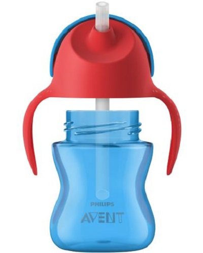 Philips AVENT SCF796/01 200ml Vaso para bebés sippy cups - Sippy Cups (Vaso para bebés, 9 mes(es), Azul, Rojo, Indonesia, 200 ml, 1 pieza(s))