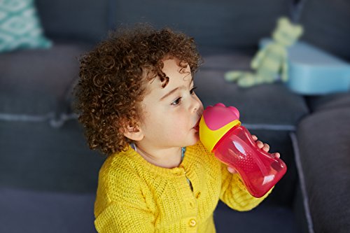 Philips AVENT SCF798 300ml Drinking bottle - toddler drinking vessels (Drinking bottle, 12 mes(es), Rosa, Amarillo, Indonesia, 300 ml, 1 pieza(s))