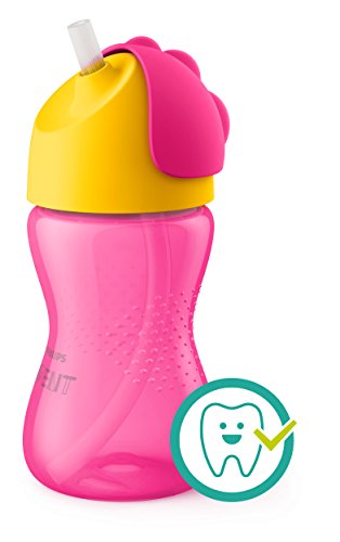 Philips AVENT SCF798 300ml Drinking bottle - toddler drinking vessels (Drinking bottle, 12 mes(es), Rosa, Amarillo, Indonesia, 300 ml, 1 pieza(s))