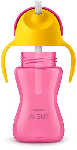 Philips AVENT SCF798 300ml Drinking bottle - toddler drinking vessels (Drinking bottle, 12 mes(es), Rosa, Amarillo, Indonesia, 300 ml, 1 pieza(s))