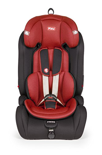 Piku Moon NI20.6292, Silla de coche grupo 1/2/3, rojo