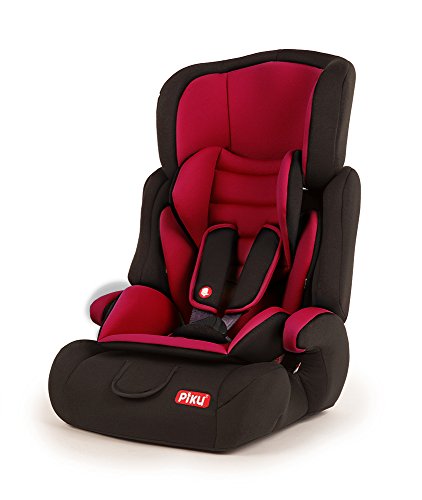 Piku NI20.6300, Silla de coche grupo 1/2/3, rojo