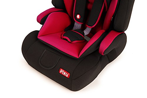 Piku NI20.6300, Silla de coche grupo 1/2/3, rojo