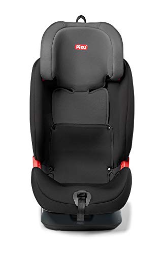 Piku NI20.6445 Kanda - Silla de Coche Grupo, 123 Isofix, Color Gris/Negro