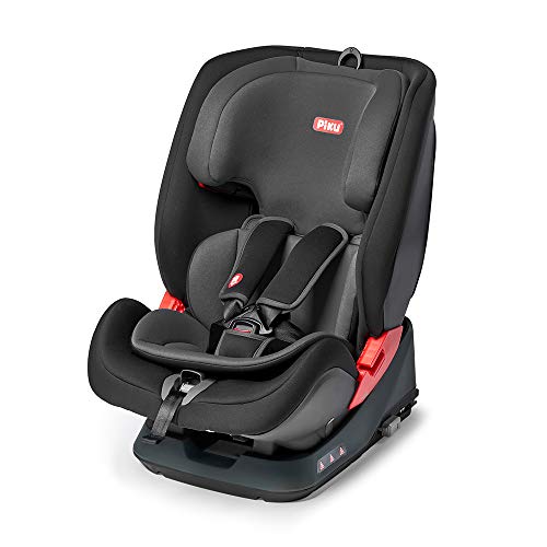 Piku NI20.6445 Kanda - Silla de Coche Grupo, 123 Isofix, Color Gris/Negro