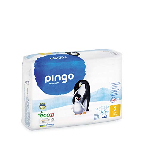 Pingo Pañales 3-6 Kg, Talla 2, Pack de 84