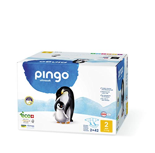 Pingo Pañales 3-6 Kg, Talla 2, Pack de 84