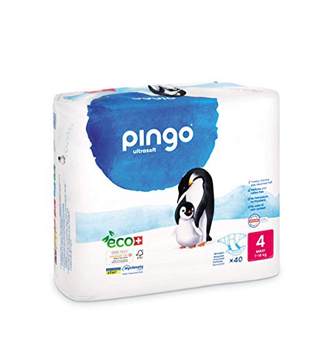 Pingo Pañales 7-18 Kg, Talla 4, Pack de 80