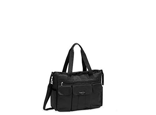 Pirulos Bolso Gemelar + Cambiador Bebé Portátil de Gran Tamaño con Materiales de Alta Calidad/bolso Carro Gemelar, Medidas 45x35x13cm Color Negro