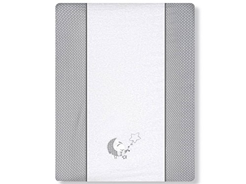 Pirulos Luna - Funda para cambiador ajustable, color gris