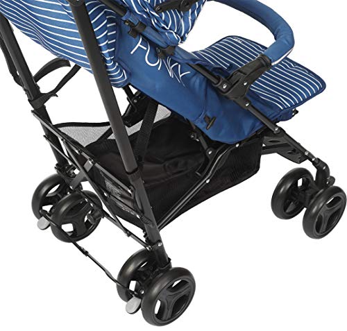 Play Funky - Silla de paseo plegable tipo paraguas, Color Nautic Blue