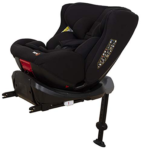 Play Safe 6 - Silla de Coche, Grupo 0 1 2 3, Unisex, Negro