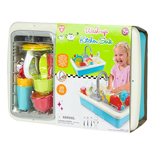 PlayGo - Fregadero con agua y 20 piezas (44591)