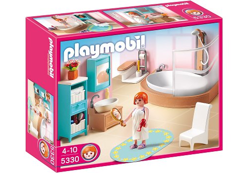 PLAYMOBIL - Baño, Set de Juego (5330)