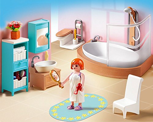 PLAYMOBIL - Baño, Set de Juego (5330)