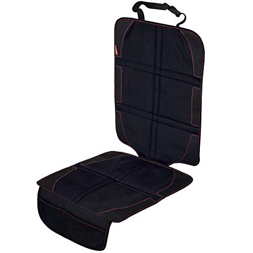 Protector Asiento Coche Silla Bebe Grand et isofix Antideslizante Tamaño; Color Negro