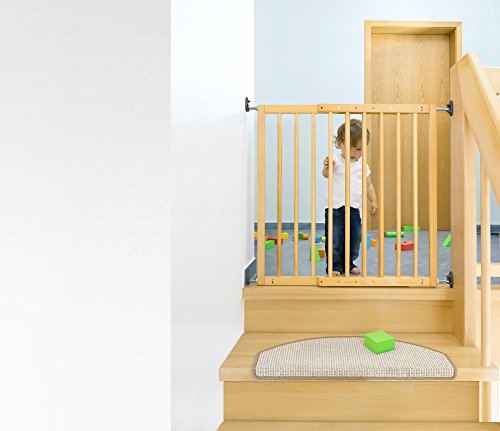 Puerta Reer de seguridad para niños con cerrojo, 106 cm.