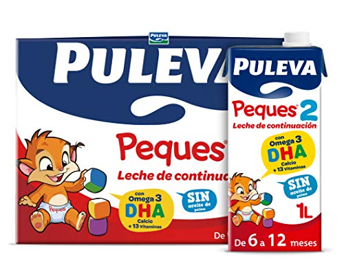 Puleva Peques Leche de Continuación Tipo 2 - 6 x 1 L