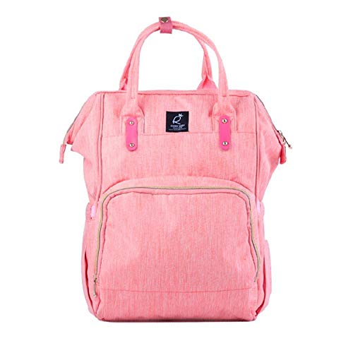 qiqiu Mochila Maternidad Bolso para bebé-Bolso de almacén delantero rosa Mochila Bebe