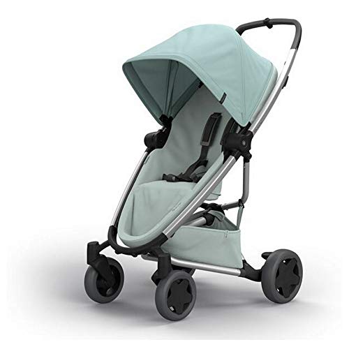 Quinny ZAPP FLEX PLUS 'Frost on Grey' - Cochecito urbano, flexible y ultracompacto, asiento reclinable bidireccional, de 6 meses a 3.5 años, color gris