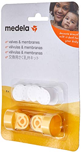 Recambio de válvulas y membranas para sacaleches Medela