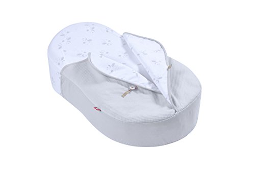 Red Castle Cocoonacover Couverture en Fleur de Coton Ouatinée Gris