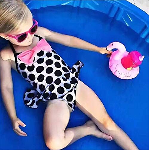 Ropa Bebe NiñA Verano 1-8 AñOs De Edad NiñAs De NiñOs Tankini Bikini Traje De BañO Traje De BañO Ropa De Playa Punto De Onda Grande Traje De BañO De Una Sola Pieza