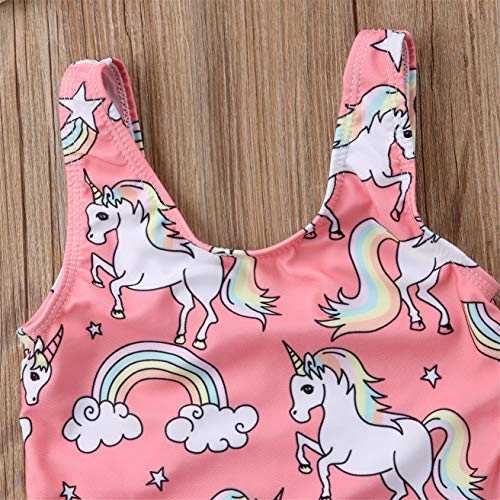 Ropa Bebe NiñA Verano Traje De BañO Traje De BañO Unicornio para NiñA Bebé